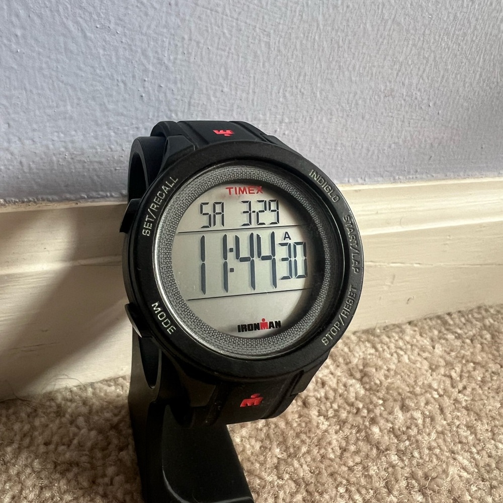 Timex Ironman Black Digital Sports Watch TW5M465400